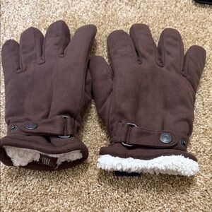 Weatherproof Men's Dark Brown Insulated Gloves